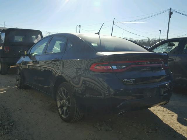 1C3CDFBA5DD295884 - 2013 DODGE DART SXT BLUE photo 3