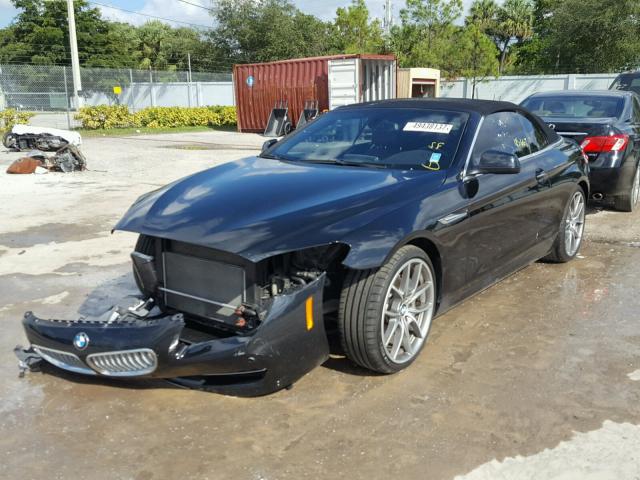 WBALZ3C59CDL71535 - 2012 BMW 650 I BLACK photo 2