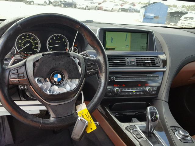 WBALZ3C59CDL71535 - 2012 BMW 650 I BLACK photo 9