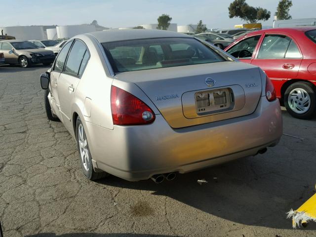 1N4BA41E76C818927 - 2006 NISSAN MAXIMA SE SILVER photo 3