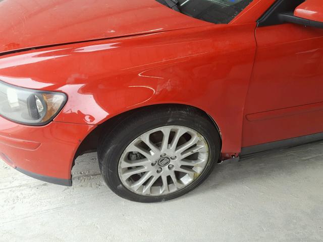 YV1MS682252070156 - 2005 VOLVO S40 T5 RED photo 9