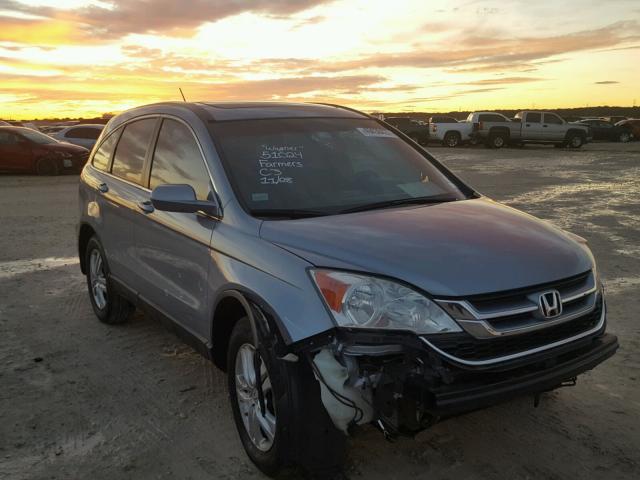 5J6RE3H72AL012009 - 2010 HONDA CR-V EXL 蓝色 照片 1