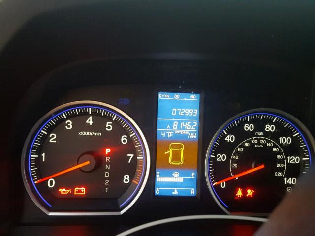 5J6RE3H72AL012009 - 2010 HONDA CR-V EXL 蓝色 照片 8