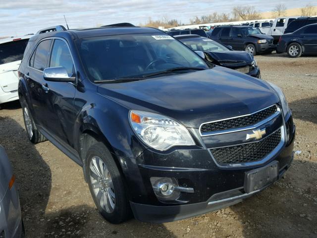 2CNALPECXB6470758 - 2011 CHEVROLET EQUINOX LT BLACK photo 1