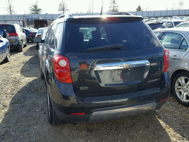 2CNALPECXB6470758 - 2011 CHEVROLET EQUINOX LT BLACK photo 9