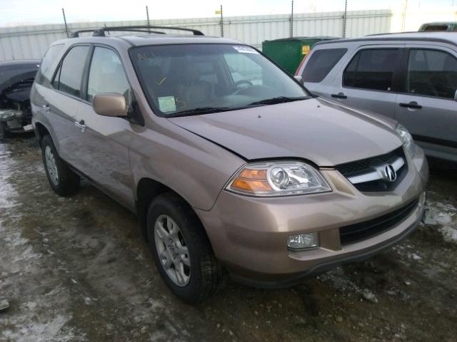 2HNYD18694H002735 - 2004 ACURA MDX TOURIN BEIGE photo 1