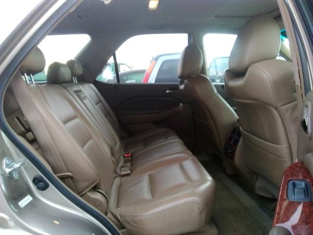 2HNYD18694H002735 - 2004 ACURA MDX TOURIN BEIGE photo 6