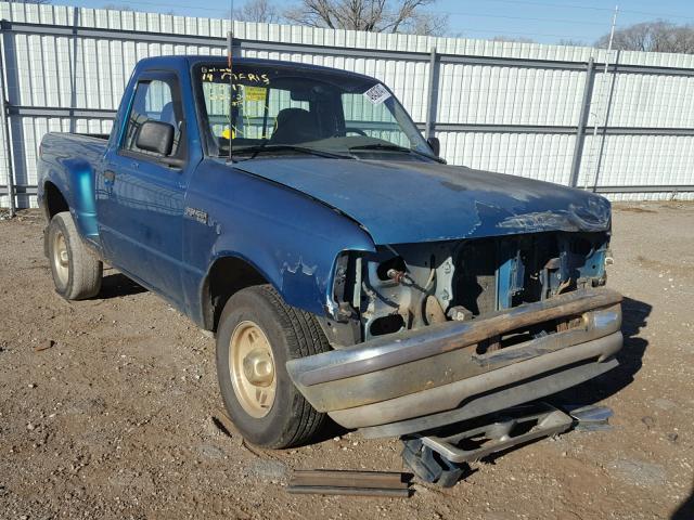 1FTCR10A1TPB30754 - 1996 FORD RANGER GREEN photo 1