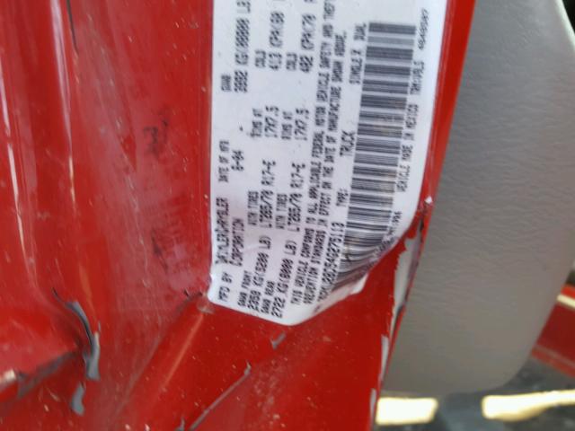 3D7KU28D54G275113 - 2004 DODGE RAM 2500 S Qırmızı foto 10