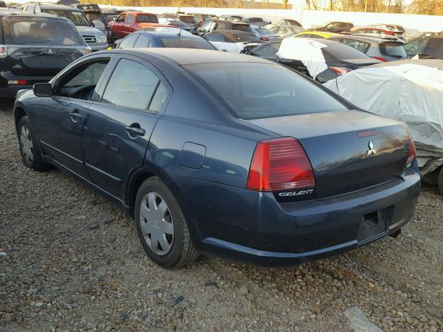 4A3AB36F15E046780 - 2005 MITSUBISHI GALANT ES BLUE photo 3