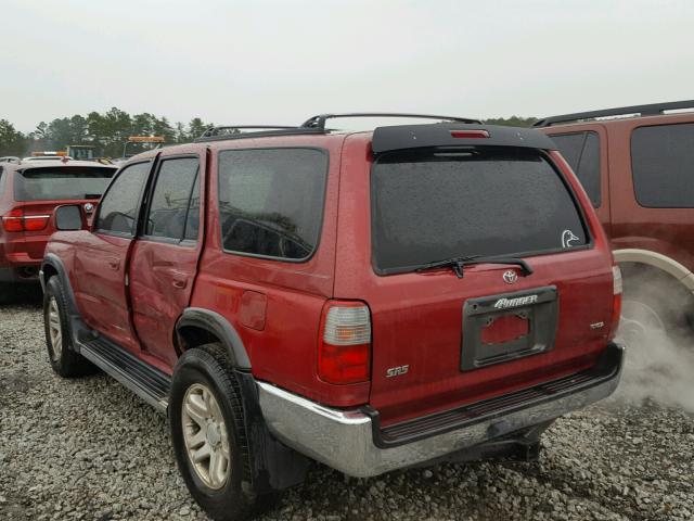 JT3GN86R8V0037376 - 1997 TOYOTA 4RUNNER SR MAROON photo 3