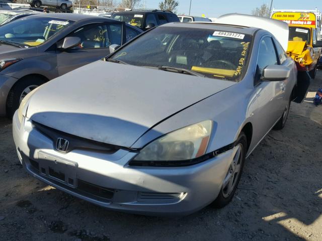 1HGCM72724A004329 - 2004 HONDA ACCORD EX SILVER photo 2