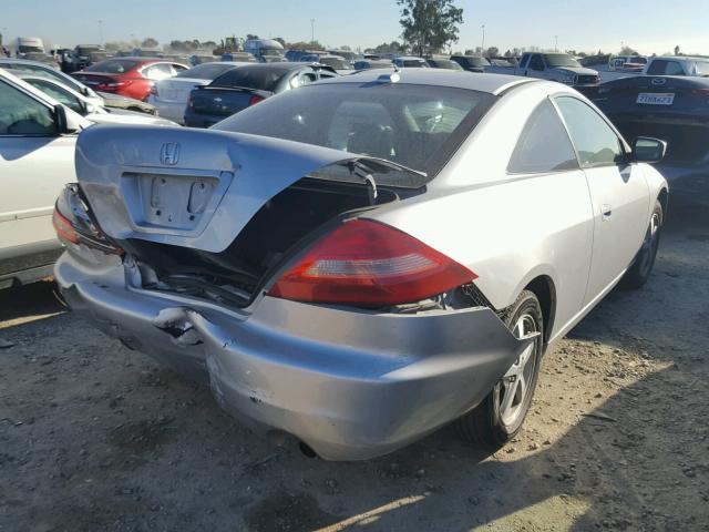 1HGCM72724A004329 - 2004 HONDA ACCORD EX SILVER photo 4