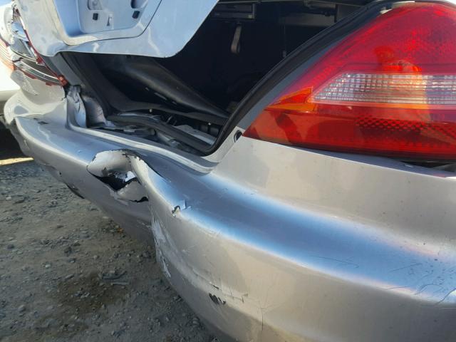 1HGCM72724A004329 - 2004 HONDA ACCORD EX SILVER photo 9