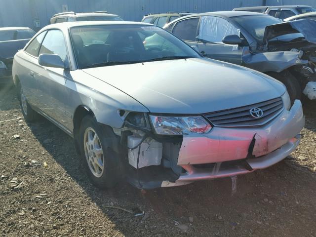 2T1CE22P63C026035 - 2003 TOYOTA CAMRY SOLA SILVER photo 1