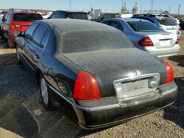 1LNHM84W96Y621294 - 2006 LINCOLN TOWN CAR E BLACK photo 3