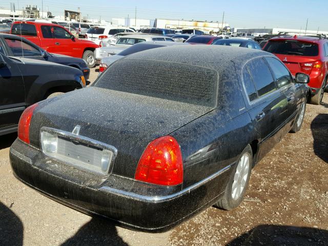 1LNHM84W96Y621294 - 2006 LINCOLN TOWN CAR E BLACK photo 4