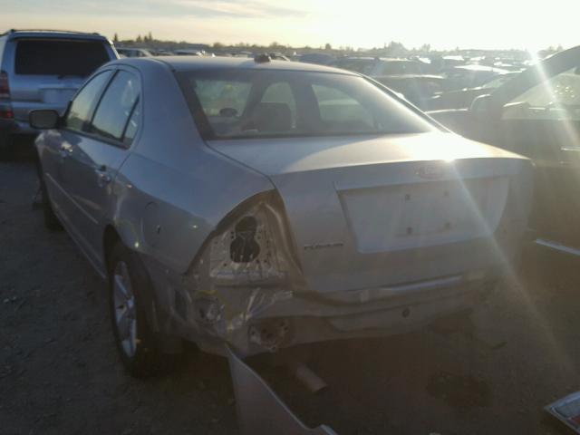 3FAHP07198R253977 - 2008 FORD FUSION SE SILVER photo 3