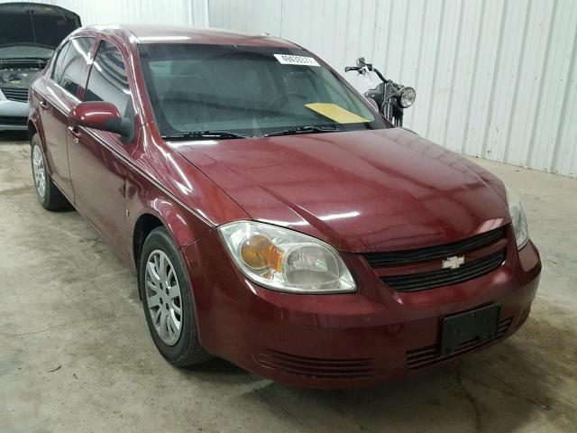 1G1AT58H997163505 - 2009 CHEVROLET COBALT LT MAROON photo 1