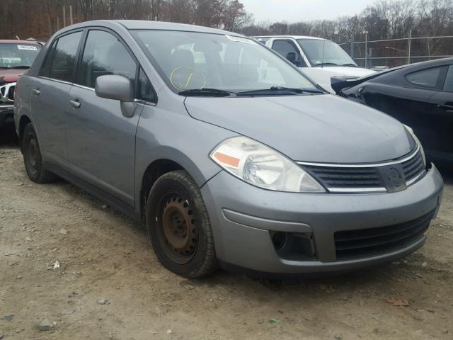 3N1BC11E37L441217 - 2007 NISSAN VERSA S GRAY photo 1