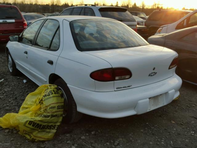 1G1JC5241X7289330 - 1999 CHEVROLET CAVALIER WHITE photo 3