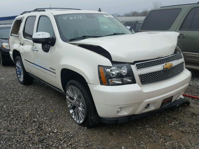 1GNSKCE01CR211812 - 2012 CHEVROLET TAHOE K150 WHITE photo 1