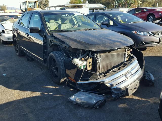 3FAHP0HA5AR154741 - 2010 FORD FUSION SE BLACK photo 1