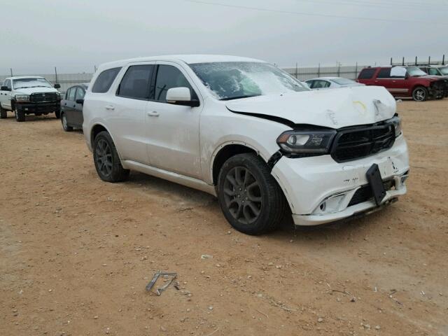 1C4SDHCT9HC677169 - 2017 DODGE DURANGO R/ WHITE photo 1