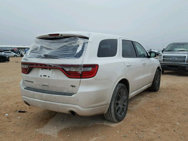 1C4SDHCT9HC677169 - 2017 DODGE DURANGO R/ WHITE photo 4