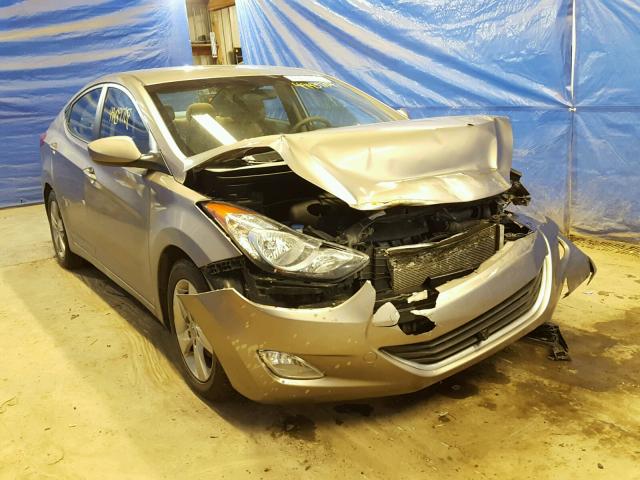 5NPDH4AE2CH149433 - 2012 HYUNDAI ELANTRA GL TAN photo 1