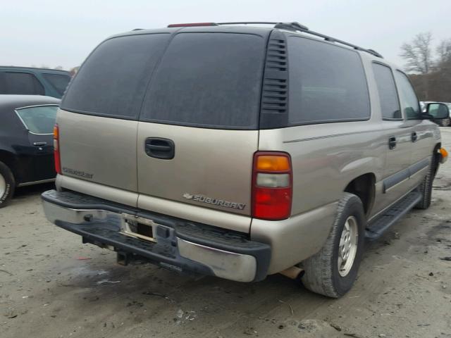 3GNEC16Z53G148757 - 2003 CHEVROLET SUBURBAN C GOLD photo 4