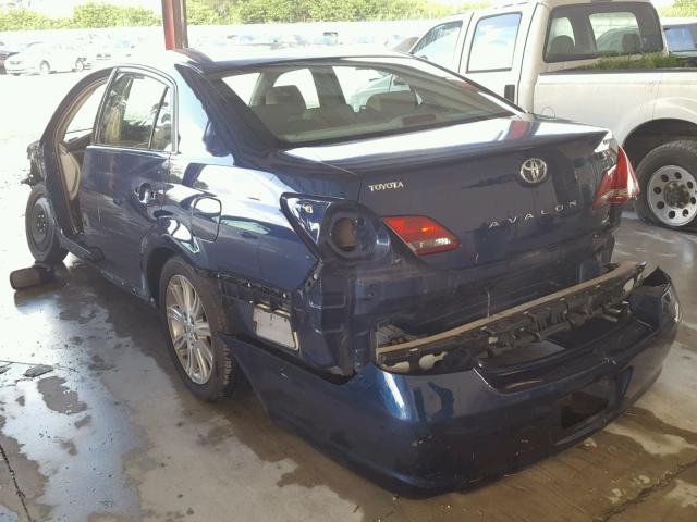 4T1BK36B08U321131 - 2008 TOYOTA AVALON XL BLUE photo 3