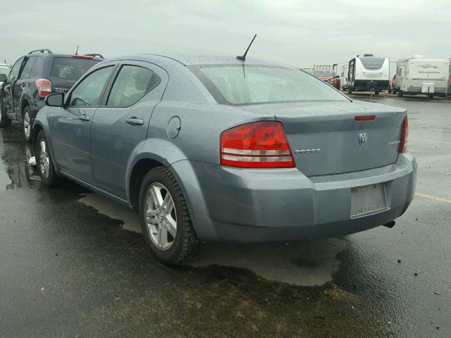 1B3CC1FB9AN175338 - 2010 DODGE AVENGER EX GRAY photo 3