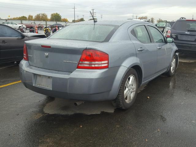 1B3CC1FB9AN175338 - 2010 DODGE AVENGER EX GRAY photo 4