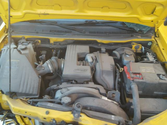 1GCCS19E678185467 - 2007 CHEVROLET COLORADO YELLOW photo 7