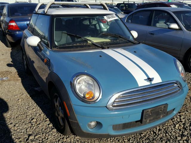 WMWMF33518TT62239 - 2008 MINI COOPER BLUE photo 1