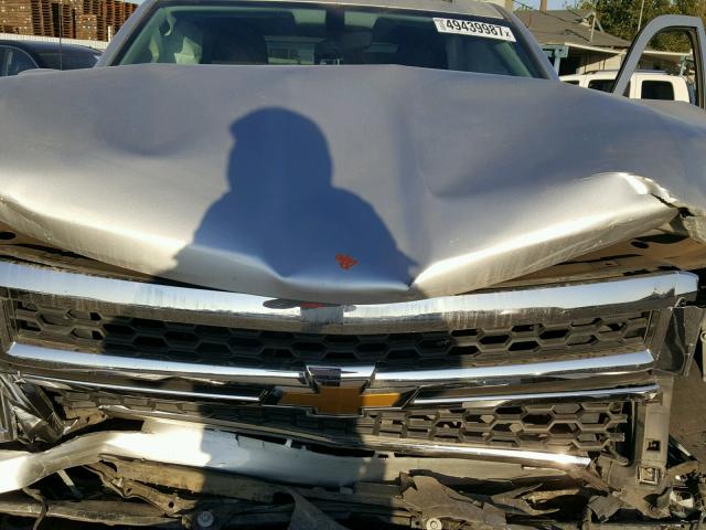 3GCPCREC5EG106895 - 2014 CHEVROLET SILVERADO SILVER photo 7