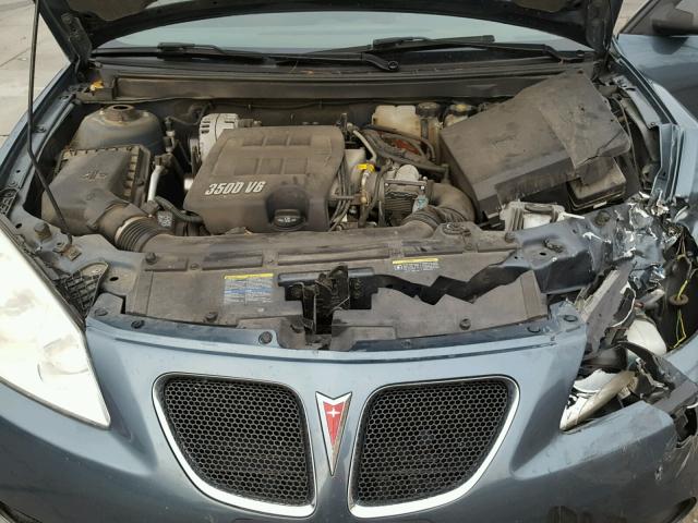 1G2ZG558664127274 - 2006 PONTIAC G6 SE1 BLUE photo 7