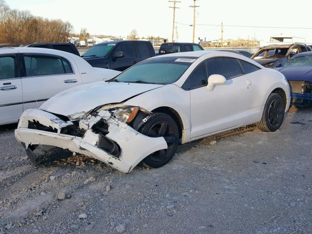 4A3AK24FX9E039054 - 2009 MITSUBISHI ECLIPSE GS WHITE photo 2