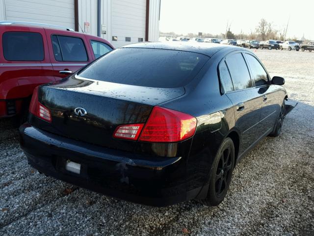 JNKCV51E14M610430 - 2004 INFINITI G35 BLACK photo 4