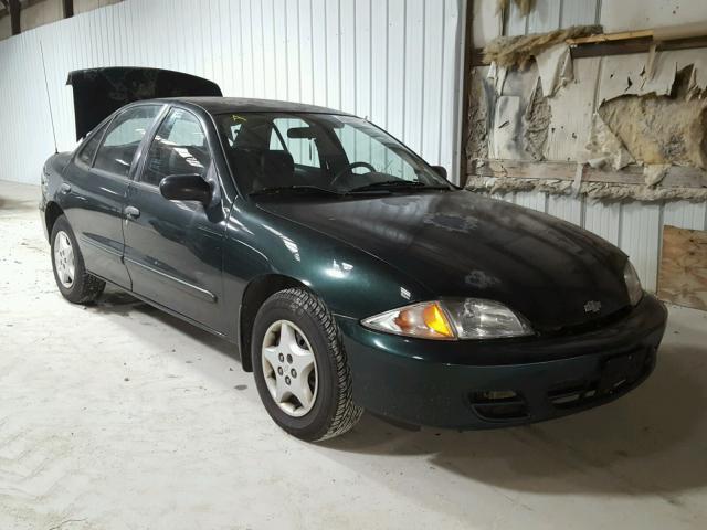 1G1JC524527272670 - 2002 CHEVROLET CAVALIER B GREEN photo 1