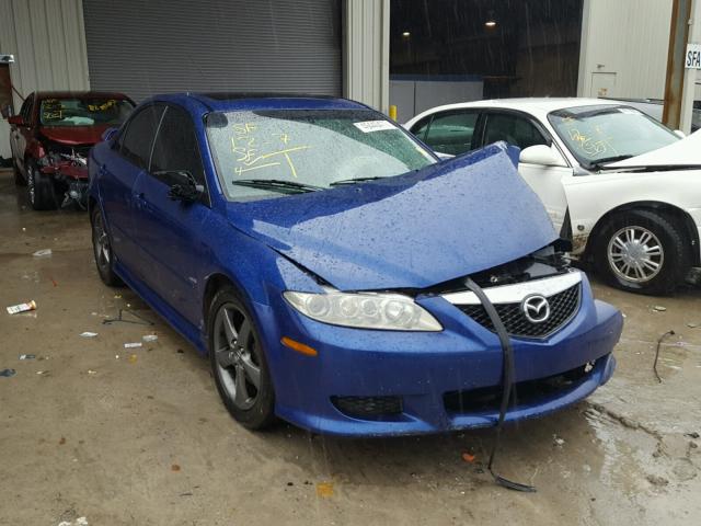 1YVHP80C755M58548 - 2005 MAZDA 6 I BLUE photo 1