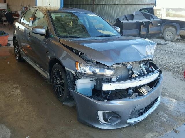 JA32U2FU0HU007620 - 2017 MITSUBISHI LANCER ES SILVER photo 1