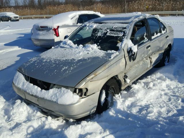 1N4AB41D9TC702334 - 1996 NISSAN SENTRA E BEIGE photo 2