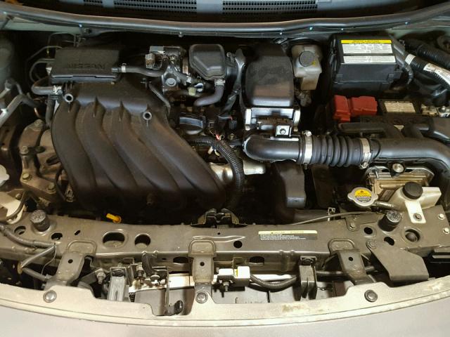 3N1CN7AP8GL824184 - 2016 NISSAN VERSA S GRAY photo 7