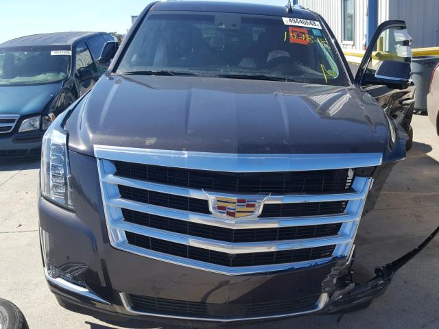 1GYS3NKJ9FR531747 - 2015 CADILLAC ESCALADE P GRAY photo 7