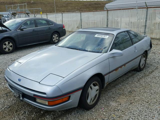 1ZVPT21U8L5212927 - 1990 FORD PROBE LX BLUE photo 2