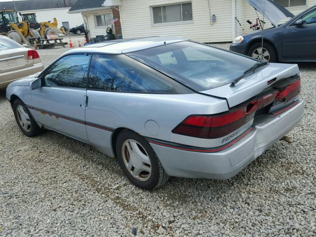 1ZVPT21U8L5212927 - 1990 FORD PROBE LX BLUE photo 3