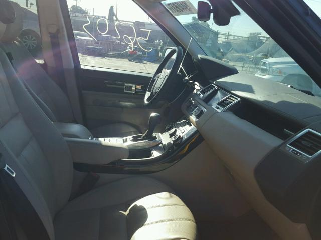 SALSK2D40DA805159 - 2013 LAND ROVER RANGE ROVE BLUE photo 5