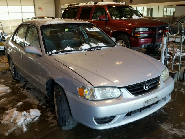 2T1BR12E52C544161 - 2002 TOYOTA COROLLA CE GRAY photo 1